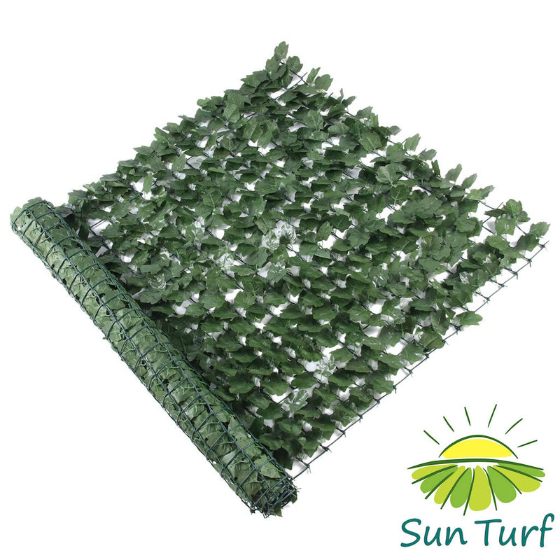 Artificial leaf Privacy Fence Screen, 1.8m X 3m Vines Wall for Patio Balcony Privacy, Garden, Backyard Greenery Wall Backdrop and Fence Decor.