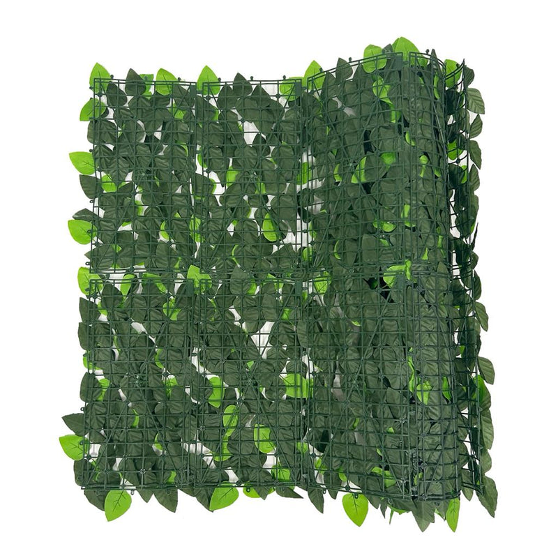Artificial leaf Privacy Fence Screen, 1m X 3m Vines Wall for Patio Balcony Privacy, Garden, Backyard Greenery Wall Backdrop and Fence Decor.