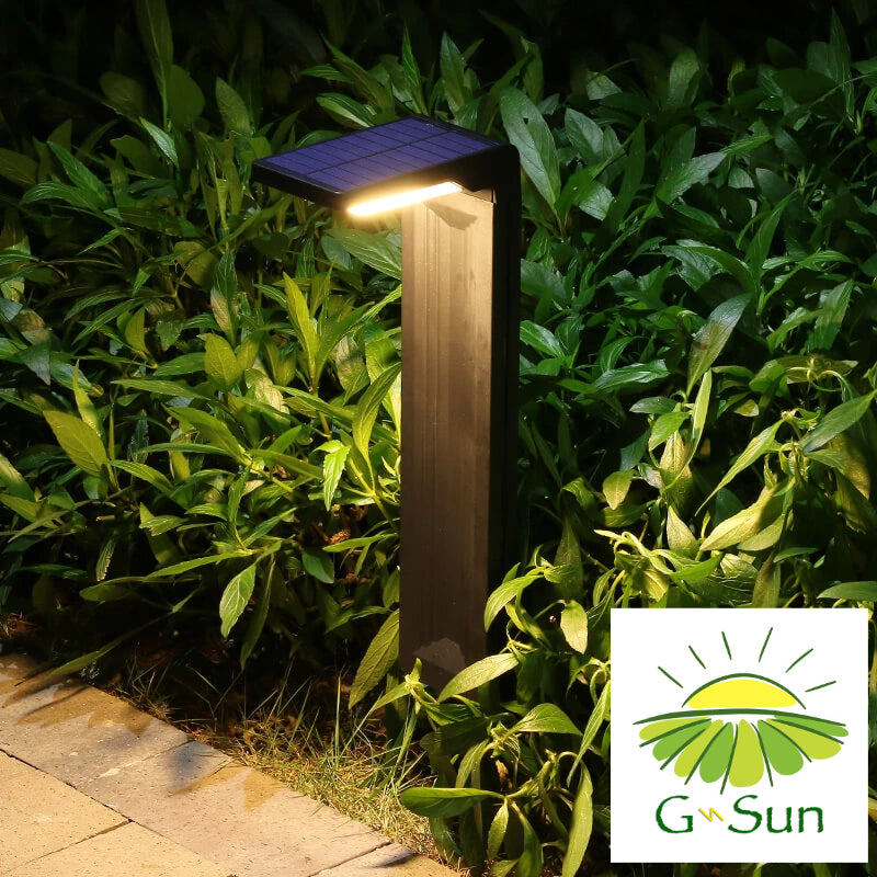 g-SUN Garden Path Landscape Spike Solar Lawn Light - H 413mm