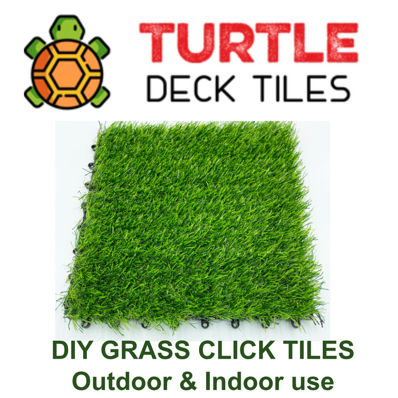 Artificial Grass - Interlocking tiles - 30 x 30 x 3cm (Indoor / outdoor)