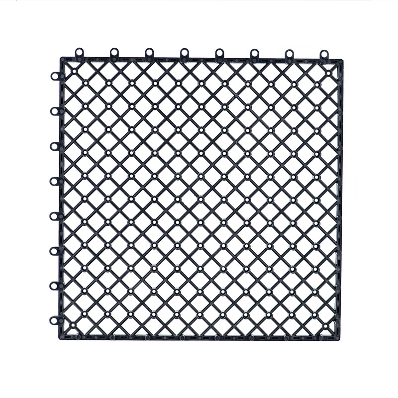 Drainage base tile for wpc tile / Grass tile / slate tile 300x300x10mm