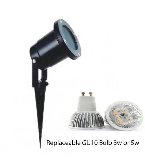 garden spike lights
