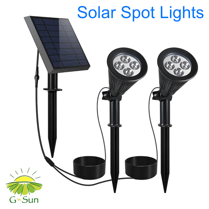 g-SUN Solar Spot Light - 2 Lights