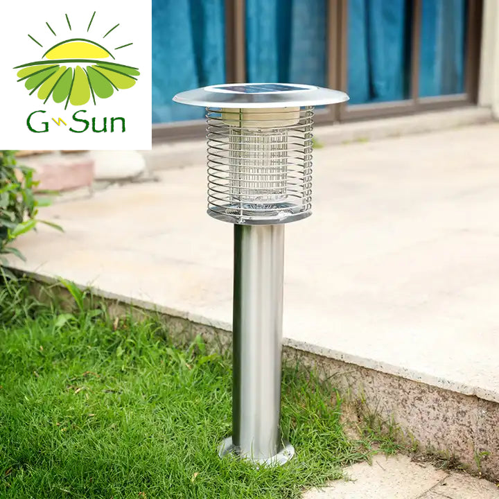 g-SUN Solar bollard lights with MOSQUITO ZAPPER. 600mm