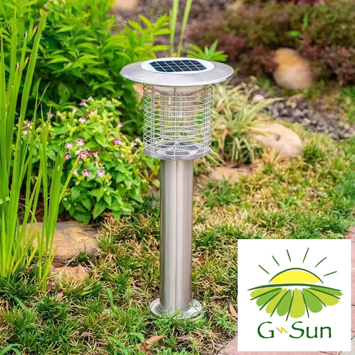 g-SUN Solar bollard lights with MOSQUITO ZAPPER. 600mm