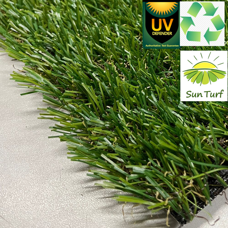 Artificial Grass carpet Eco-Friend-25mm - Eco friendly recyclable grass for Landscape garden.