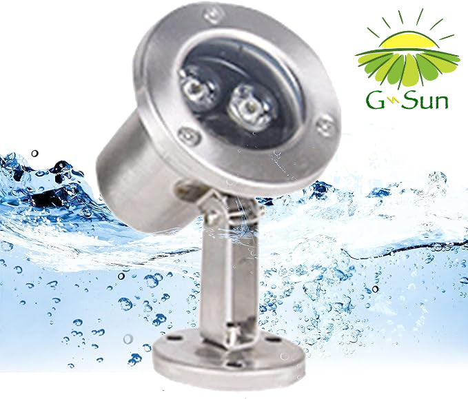 G-SUN Under Water LED Light - Stainless Steel - 3W