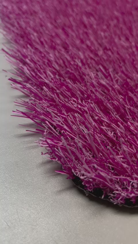 Artificial grass carpet pink 25mm for kindergarten events festival decor