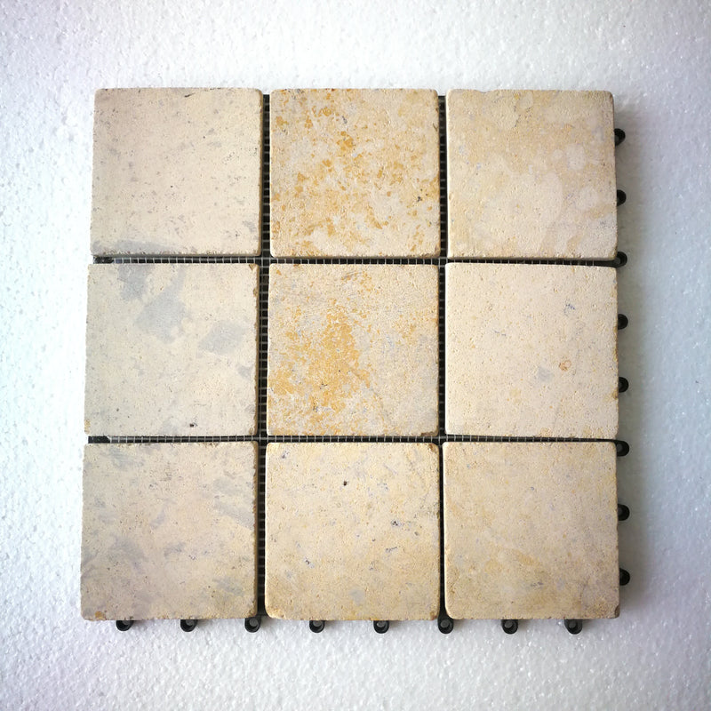 DIY Stone Deck Tiles Interlocking for balcony, patio, roof top garden 30x30cm