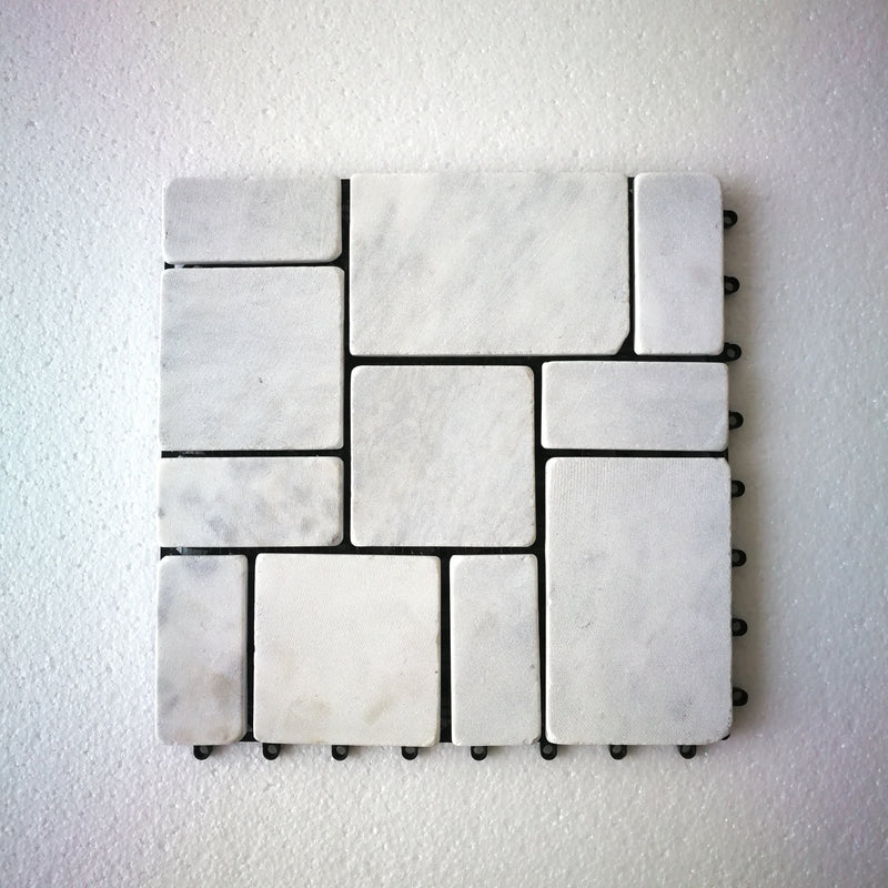 DIY Stone Deck Tiles Interlocking for balcony, patio, roof top garden 30x30cm