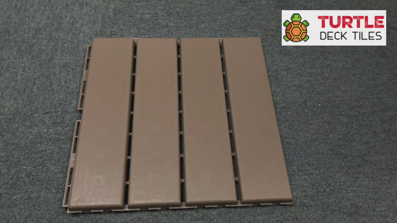 PP Deck tile (with silence pad) Interlocking Floor decking, outdoor, coffee